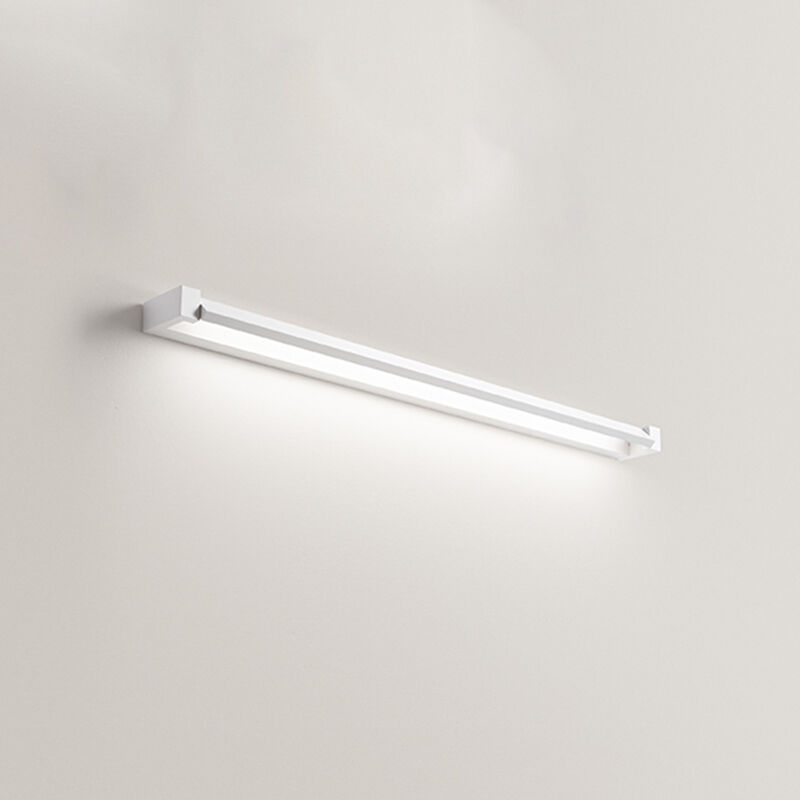 Applique In Metallo Moderna Sway Bianco Led Grande