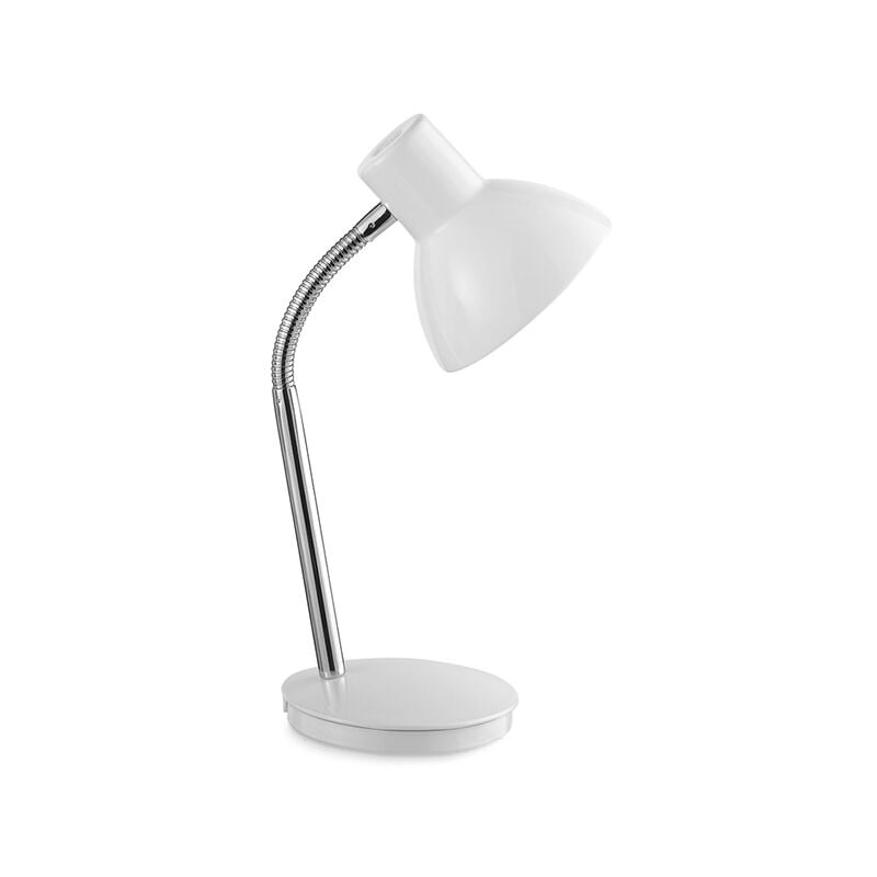 Lampada da comodino led 4000k moderna cromo perenz illuminazione