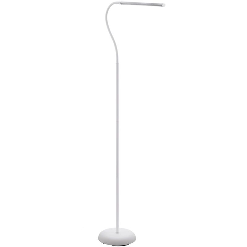 Piantana Moderna Laroa Policarbonato Bianco Luce Led Integrato 4,2W