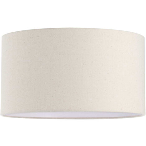 Paralume Cilindro Set Tessuto Beige D70 (1/2)