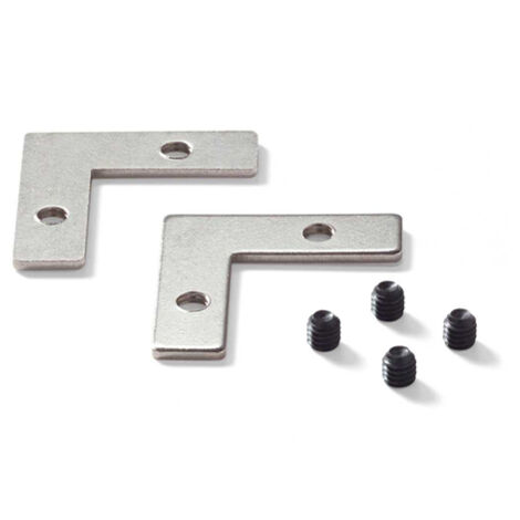 Slot Kit Dx-Sx Slot Alluminio Cromo