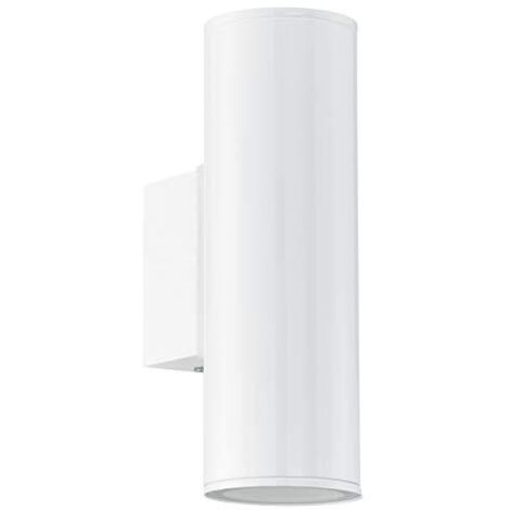 Applique Esterno Moderna Riga Metallo Bianco 2 Luce Gu10 (1/4)