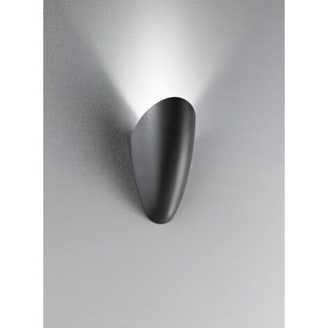NAUTILUS Applique LED 13W 800LM 3000K alluminio colore grafite interni/esterni (1/2)