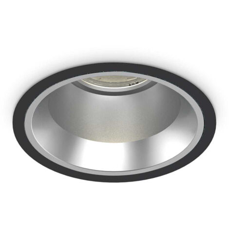 Lindby Faretto LED 48 V Lumaro, nero, 4 cm, alluminio, dimmerabile