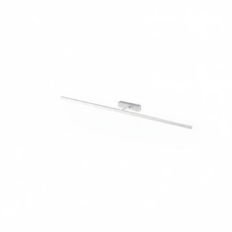 Applique Moderna Riga Metallo Bianco Acrilico Led 24W 3000K
