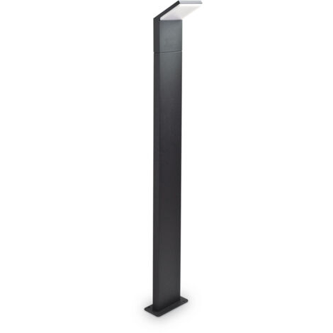Piantana Moderna Style Alluminio Antracite Led 9W 4000K Luce Naturale