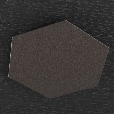Plafoniera Industrial-Minimal Decorativa Hexagon Metallo Marrone