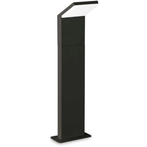 Piantana Da Terra Contemporaneo Style Alluminio Nero Led 9W 4000K Ip54