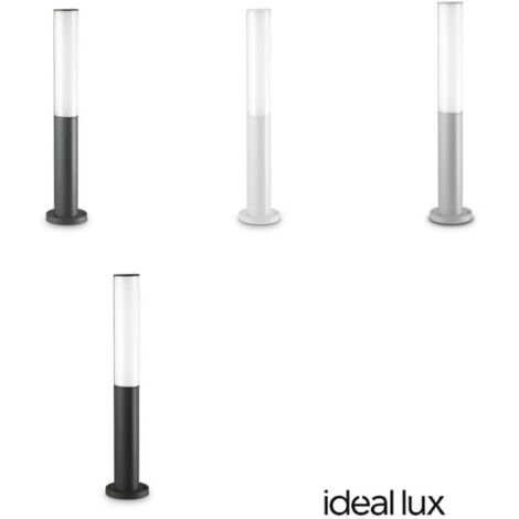 Paletto Contemporaneo Etere Alluminio Nero Led Integrato 9,5W 4000K Ip44