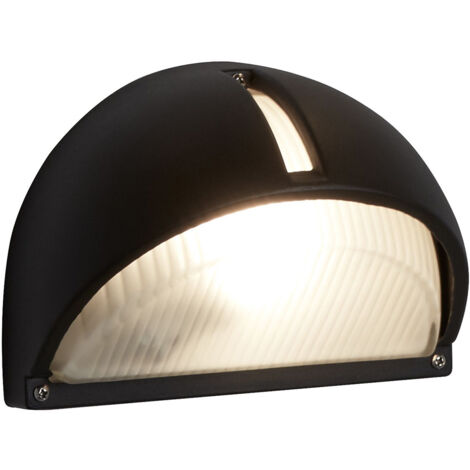 Lampada da parete esterna a LED Kentucky - Nero, satinato, IP44