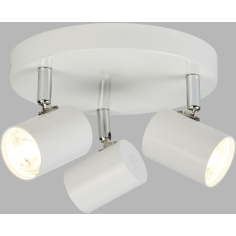 Searchlight Rollo - Faretto LED 3 luci integrato Bianco (1/5)