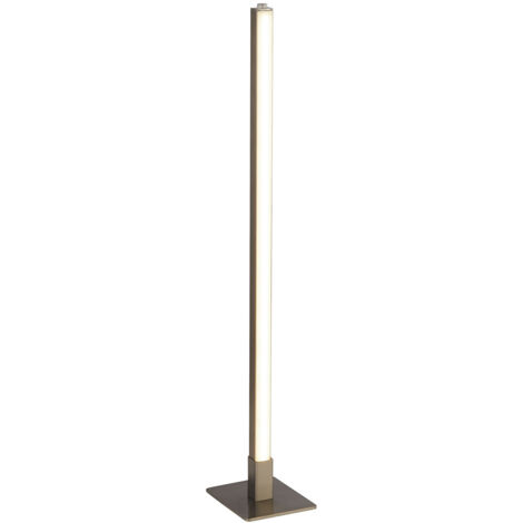 Lampada Da Scrivania Tribeca Acciaio Argento Policarbonato Bianco Led 9W Cct (1/5)