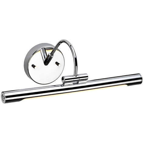 Applique Contemporanea Alton Acciaio Cromo Lucido Led 6W 3000K 318Lm (1/4)