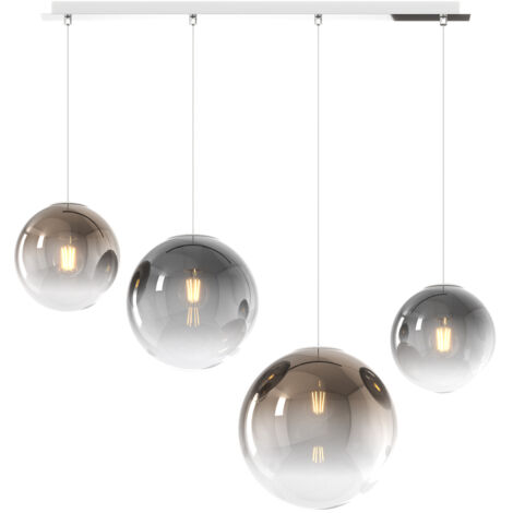 SILLUX FAMILY BALL plafoniera contemporanea in metallo e vetro