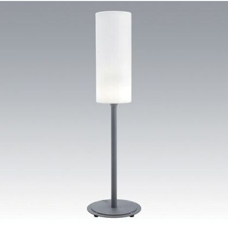 Piantana Da Esterno Contemp. Roller Alluminio E Termoplastica Grigio 1 Luce E27 (1/5)