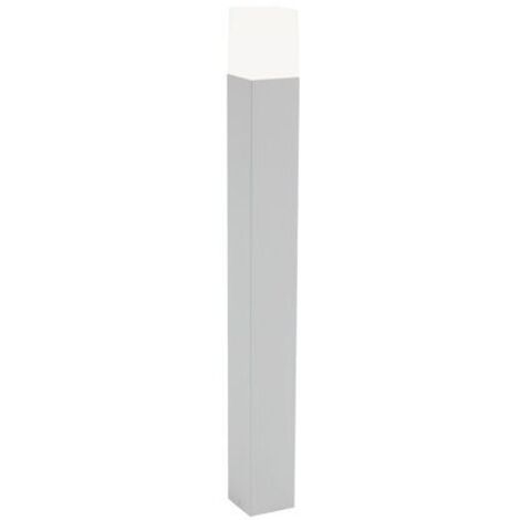 Palo Da Esterno Moderno H80Cm Kube Alluminio E Termoplastica Grigio Led 7W 4000K (1/4)