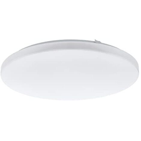 Plafoniera Moderna Frania Acciaio Bianco 6 Luci Led 5,5W (1/4)