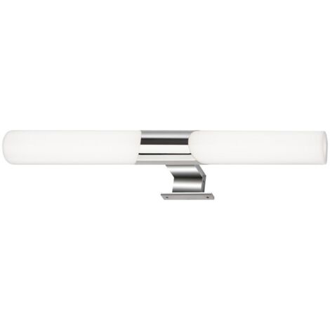 Applique Moderno Klak Metallo Cromo Led 12W Ip44