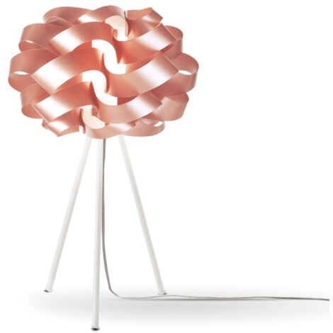 Lampada Da Scrivania-Ufficio Moderna Cloud Polilux ® Rame E Metallo 1 Luce E27 (1/2)