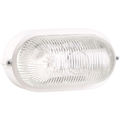 Plafoniera Esterno Contemporanea Quinn Pc Bianco 1 Luce E27 Ip44