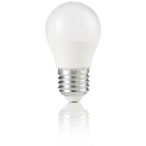 10 Lampadine Led Power Sfera E27 6 Watt 4000 K 630 Lm Bianca