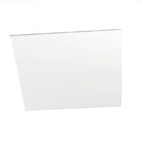 Applique Moderna Decorativa Eccentric Metallo Bianco