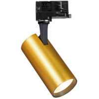 Proiettore Fox On-Off Alluminio-Materie Plastiche Ottone Led 15W 3000K Cri80