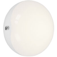 Applique Moderna Lero Plastica Bianco Touch Led Integrato 0,4W 6500K