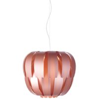 Sospensione Da Esterno Moderna Queen Polilux ® Pink Metal 1 Luce E27