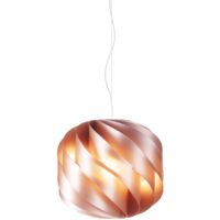 Sospensione Moderna Globe Polilux ® Rame E Metallo Cromo 1 Luce E14