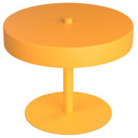 Lampade Da Scrivania Minimal Poseidone Acciaio Arancione 2 Luci G9 Ip20