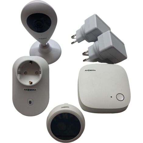Kit Vigilancia y Cuidado del Bebé, ahora con cubo IR y doble cámara -  Akemira