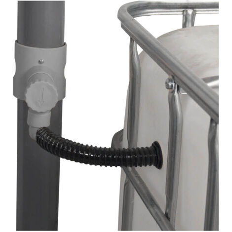 Multicuves – Collecteur d'eau de pluie pour gouttière 80-100 mm – Installation rapide par clipsage – Débit 20L/min – Couleur gris (1/4)