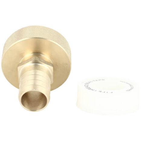 Raccord cuve S60X6 laiton - Embout droit Diamètre 25 mm (1/4)