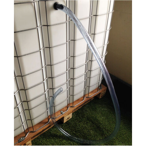 Trop-plein Pour Cuve à Eau 1000L Avec Robinet Type Gardena - Kit Complet Avec Joints, écrou Et Manchon