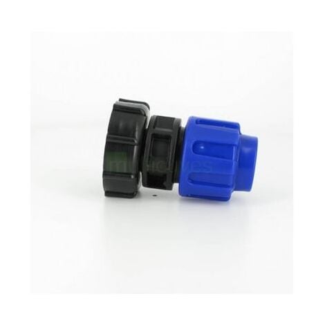 Raccord cuve eau S60X6 - Raccord compression Diamètre 25 mm