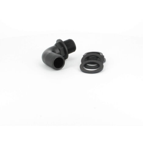 Trop-plein cuve eau 1000L - Embout coudé Diamètre 25 mm