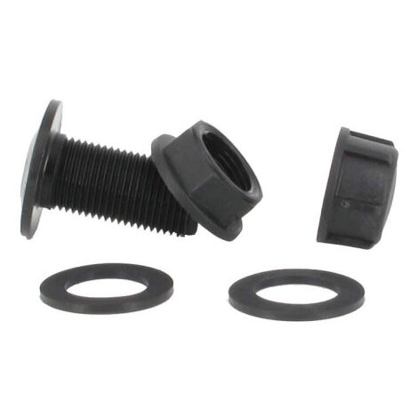 Multicuves – Passe-paroi cuve eau 1000L fileté 1/2'' Pas Gaz – Installation facile avec kit complet – Dimensions de perçage 20 à 30 mm