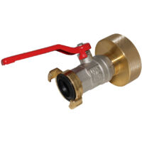 Raccord S60X6 laiton - Vanne 1/4 de tour laiton et raccord express