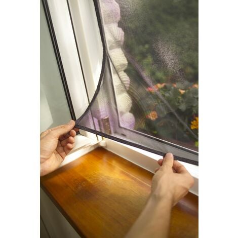 Fliegengitter-Fenster  Insektenschutz ohne Bohren