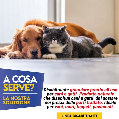 Disabituante Via Di Qui Cani e Gatti Pronto All'uso 750 ML Mondo Verde