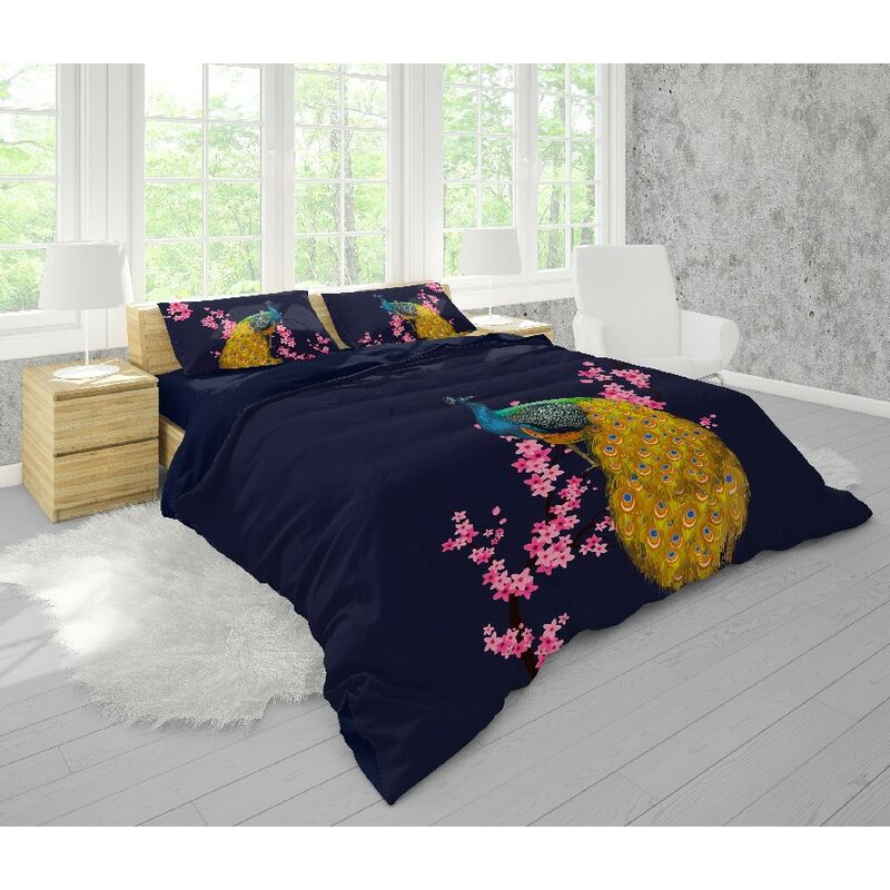 Housse De Couette Imprimée En 3D Géométrie Abstraite Colorée Housse De  Couette 3 Pièces Housse De Couette Quatre Saisons Confortable 240X260 Cm 1