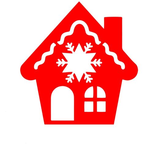 Décoration De Noël Chalet En Bois, Maison Pain D'épices En Fimo, Idée