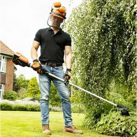 Yard Force V Cm Cordless Grass Trimmer Part Of Gr Range Body