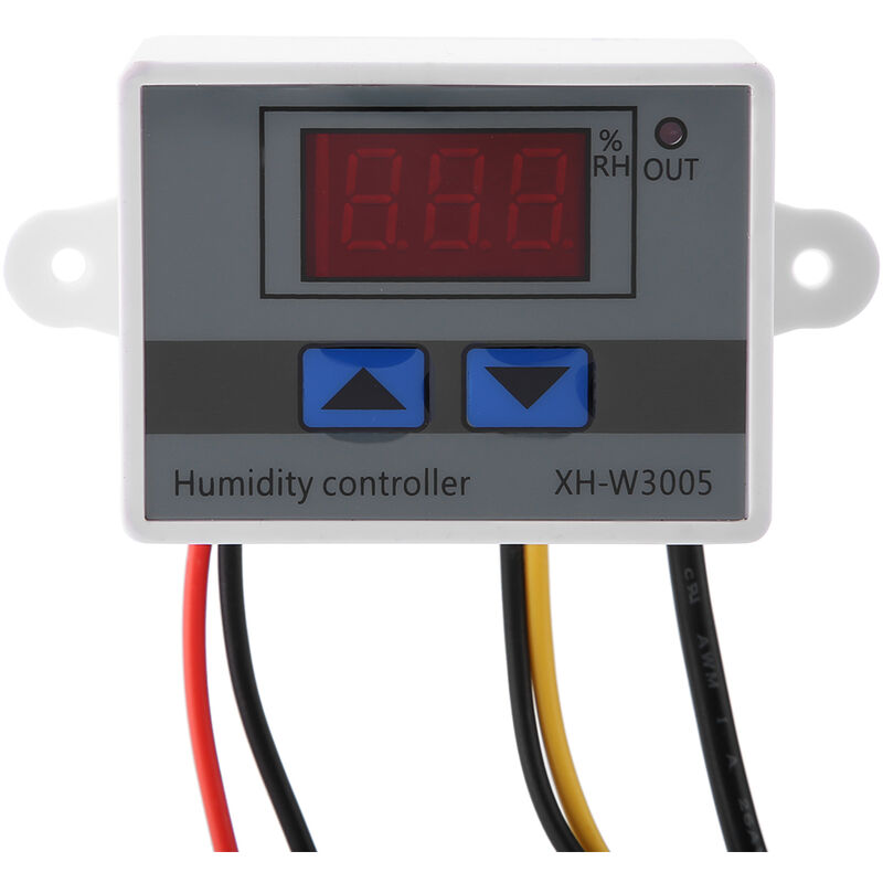 Contrôleur d'Humidité Numérique Hygromètre XH-W3005 Régulateur Capteur d' Humidité de la Température 0~99% HR 12V / 24V / 220V (220V) : :  Commerce, Industrie et Science