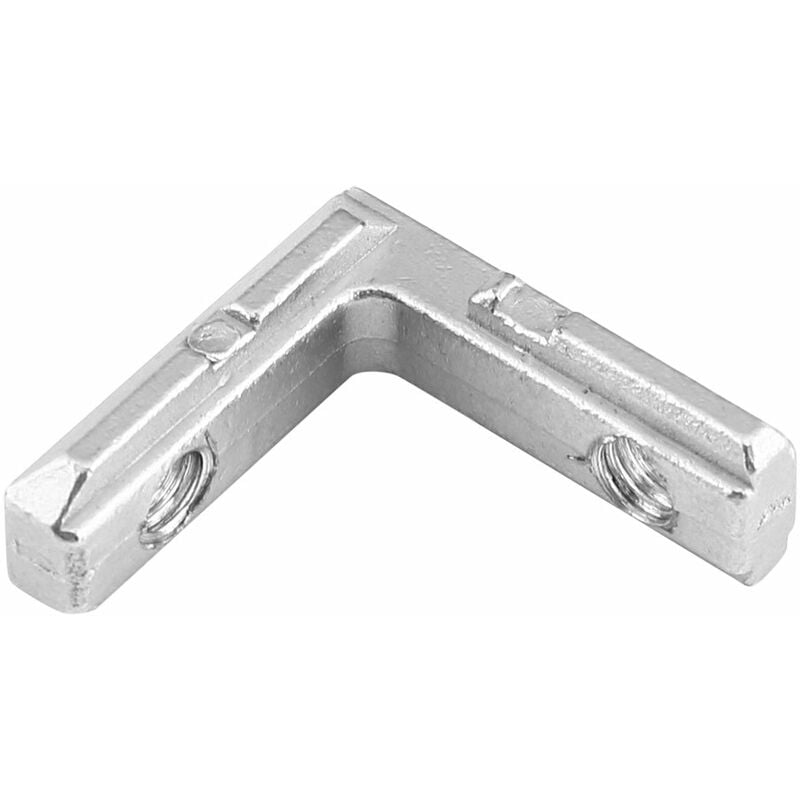 Raccords en Aluminium EU Connecteur d'Angle Intégré de Type L Angle de 90°  en Acier 10Pcs/1 Pack(EU 2020)