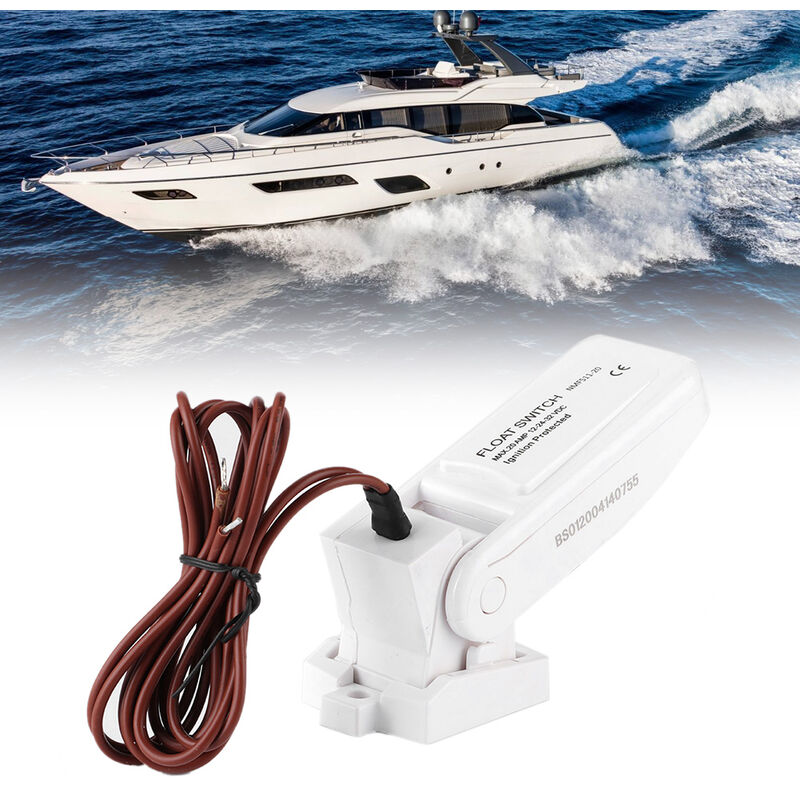Mini pompe à eau électrique avec interrupteur à flotteur, contrôle  automatique du niveau d'eau, règle de kayak, cale de bateau, DC 12 V,  1100GPH, 1100 gph - AliExpress