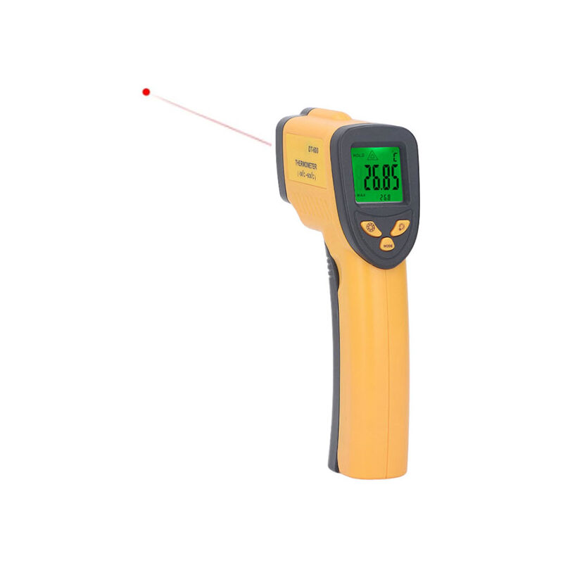 Pistolet thermomètre infrarouge, pistolet thermique portatif pour tester la  cuisson, le four à pizza, le gril et le moteur - Lecteur de température de