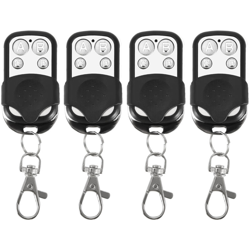 Télécommande Universelle 433 MHz Pour Porte De Garage – Clone Facile Jusqu’à 4 Signaux