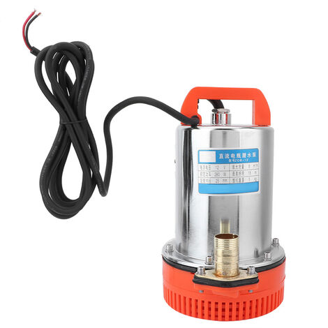 SJLERST Pompes à Eau DC 12V Pompe Submersible Deep Well Water Pump Irrigation Water Pump for Ranch Farm (1/5)